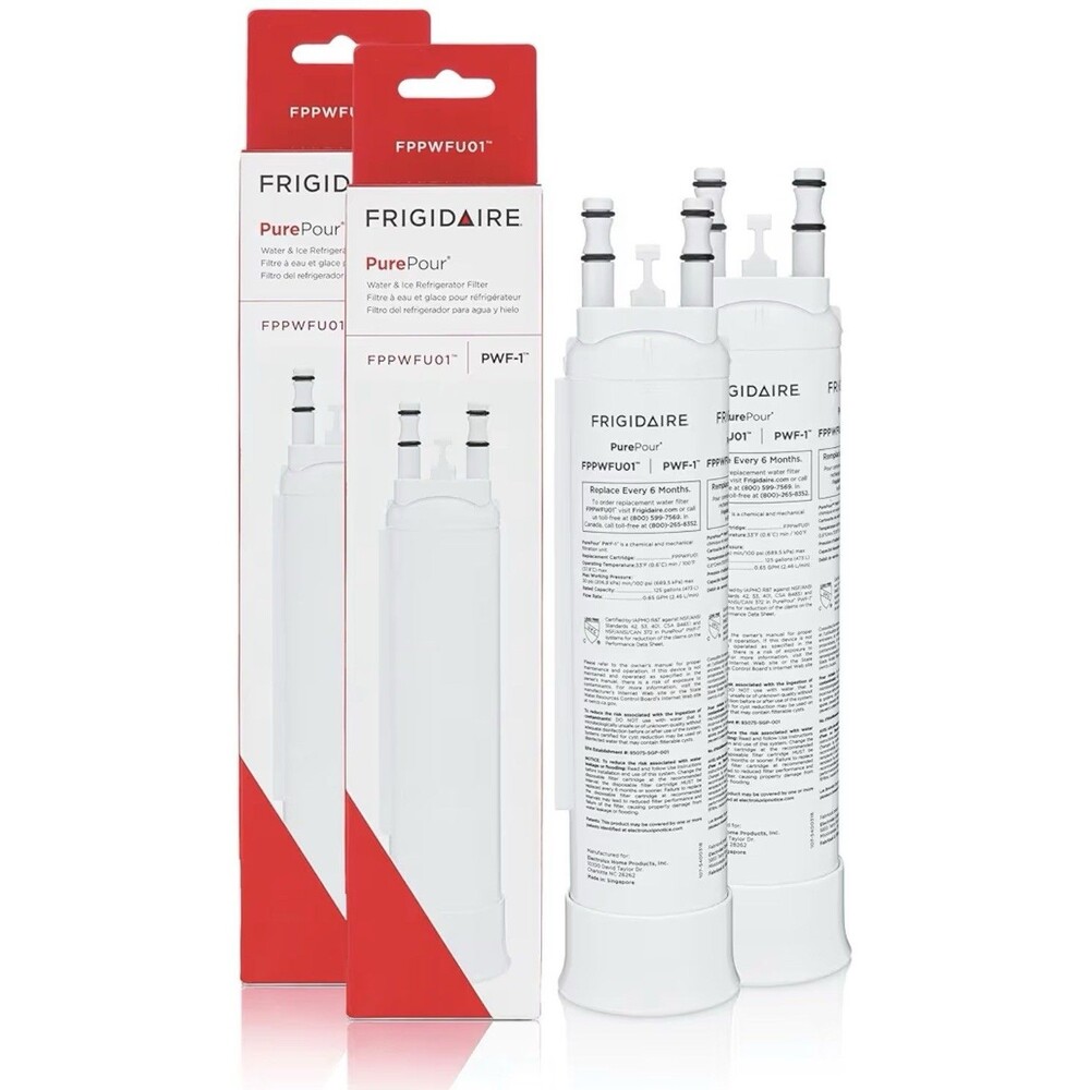 2 PK Frigidaire PWF-1FPPWFU01Pure Pour Water Ice Refrigerator Replacement Filter